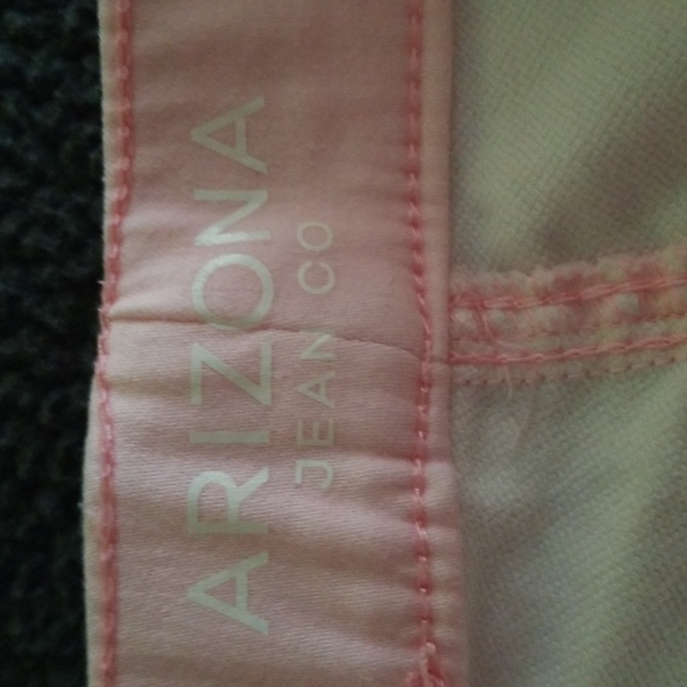 Arizona Jean Co 16 1/2 plus Jegging Light Pink Pants - Picture 8 of 13